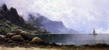  Bricher Peintre - Brouillard clairière grand manan plage Alfred Thompson Bricher
